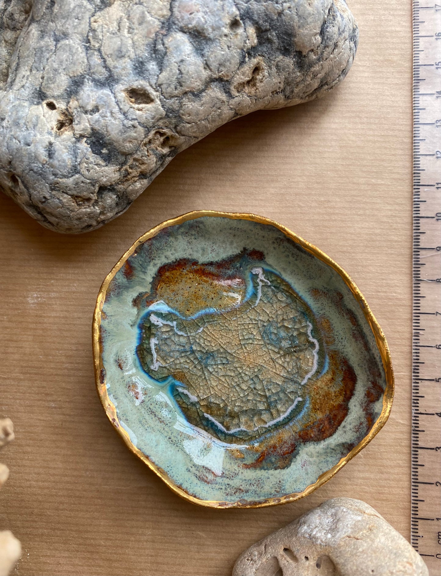 Trinket Dish - Azure TD036