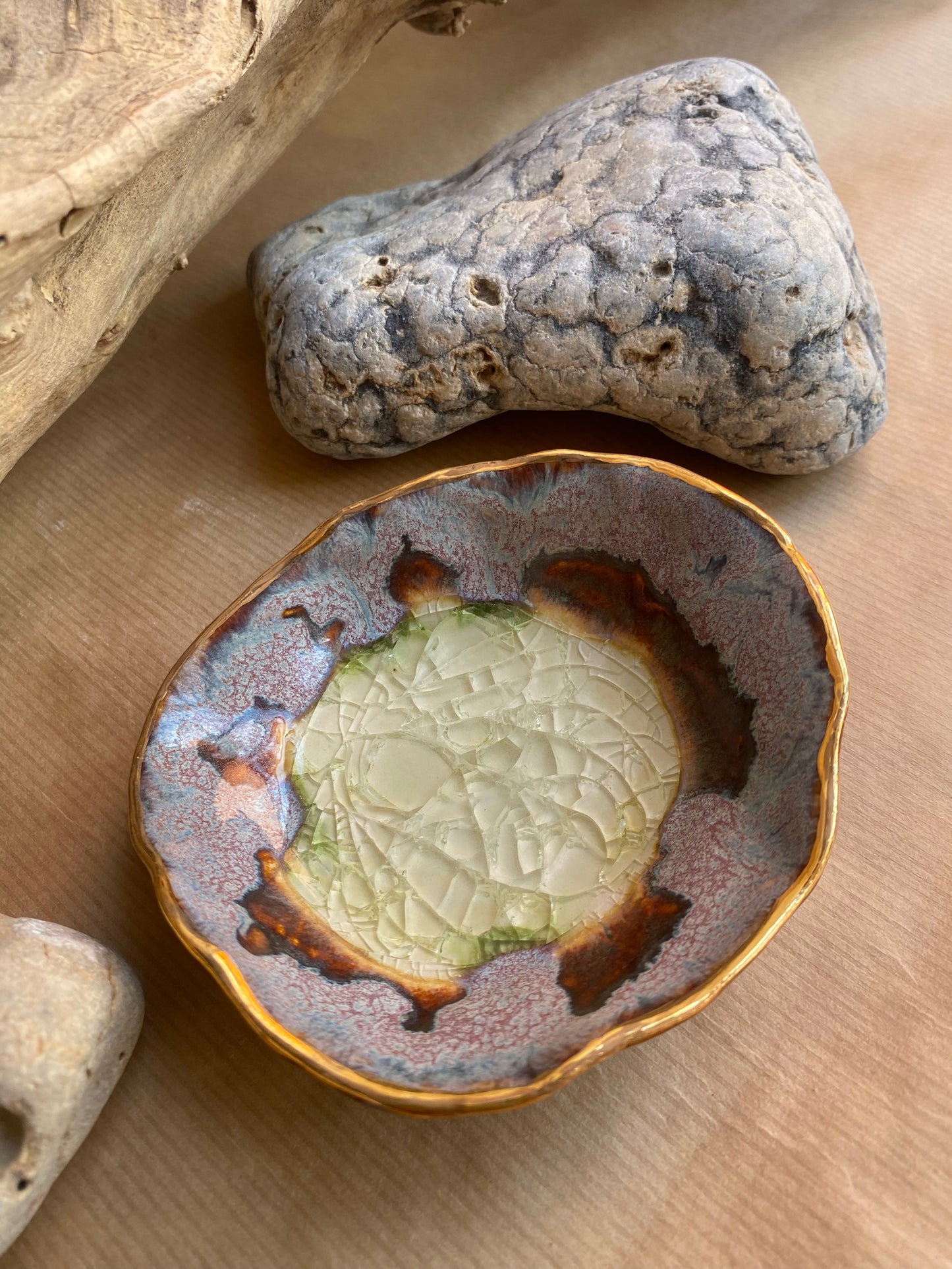 Trinket Dish - Emerald TD059