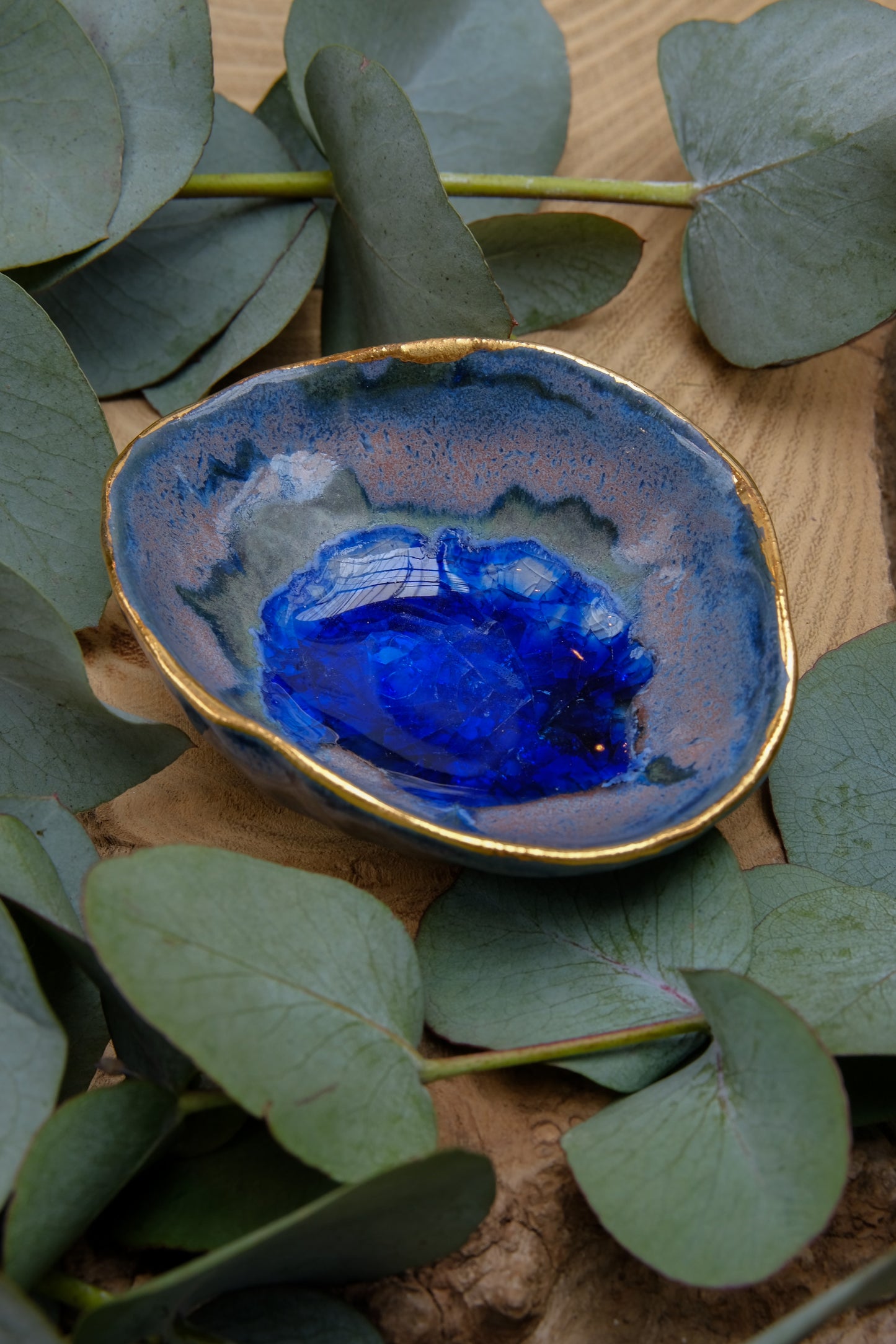 Trinket Dish - Sapphire