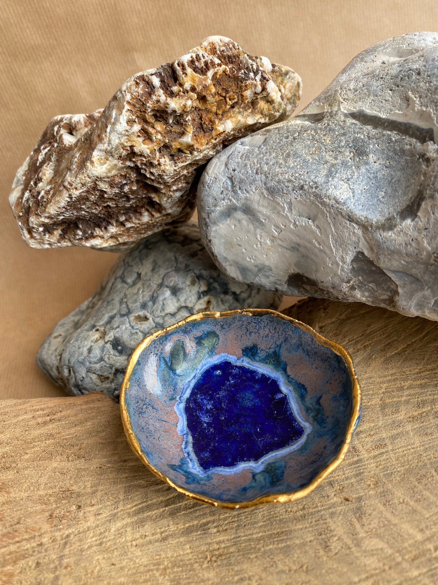 Trinket Dish - Sapphire