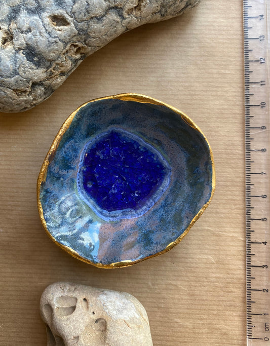 Trinket Dish - Sapphire TD060
